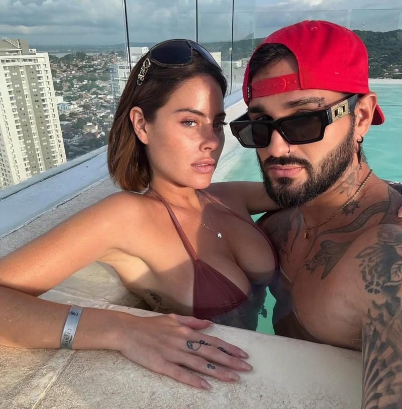 Ignacia Michelson junto a galán puertorriqueño  - Ignacia Michelson | Instagram