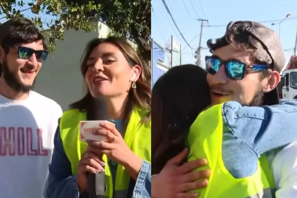 Se declaran en vivo a Daniela Muñoz, Captura | CHV