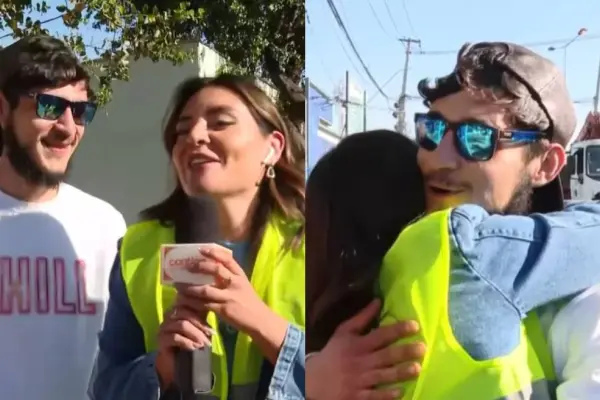 Se declaran en vivo a Daniela Muñoz ,Captura | CHV