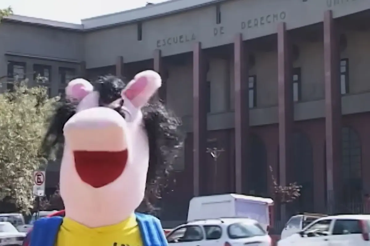 Juan Pablo Sopa en la escuela de derecho, Captura