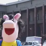 Juan Pablo Sopa en la escuela de derecho, Captura