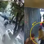 El agresor atacó por la espalda a su víctima, Captura