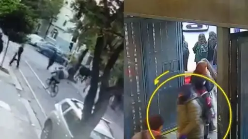 El agresor atacó por la espalda a su víctima, Captura