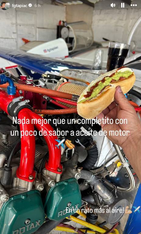 La última historia del piloto muerto en San Felipe - Instagram