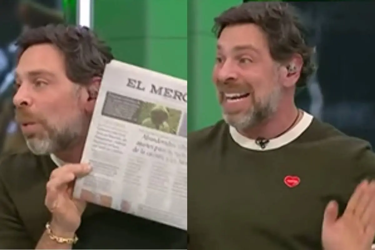 José Antonio Neme en Mucho Gusto, Captura de pantalla