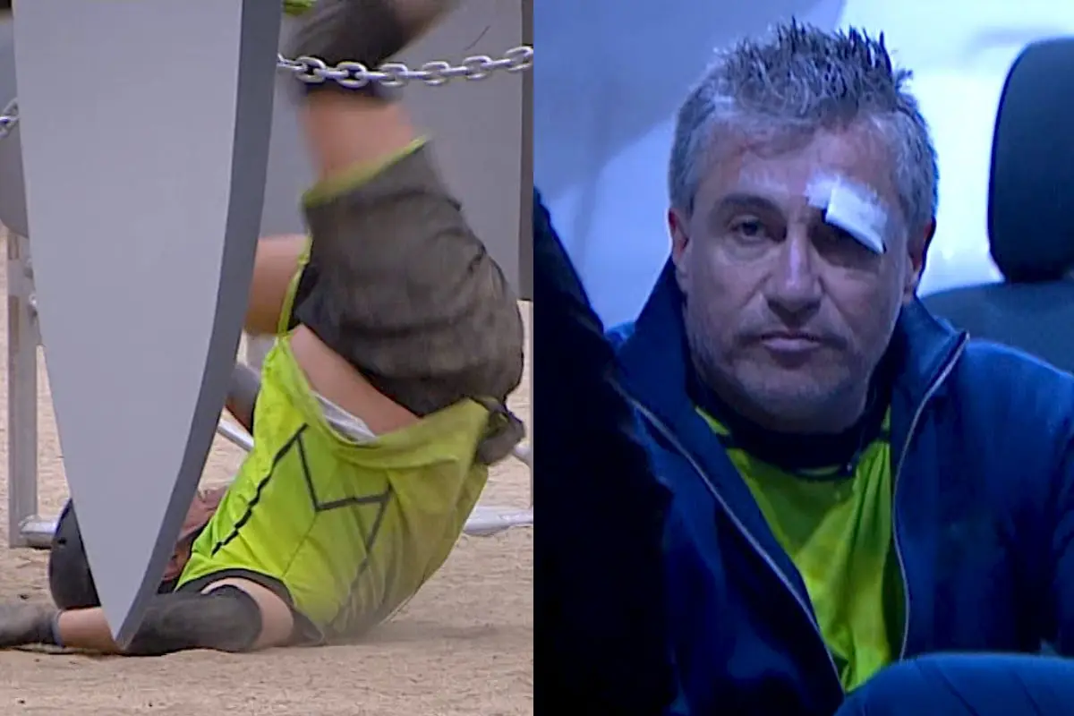 Fernando Solabarrieta lo pasó mal en prueba física, Captura