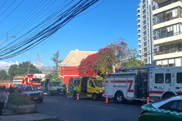 Tragedia en la comuna de Las Condes ,red X
