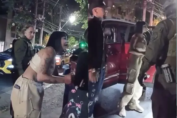 Flor de Rap fue detenida por Carabineros ,Captura
