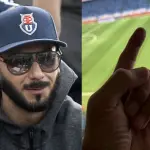 Johnny Herrera hinchó por la U en el Claro Arena, Instagram