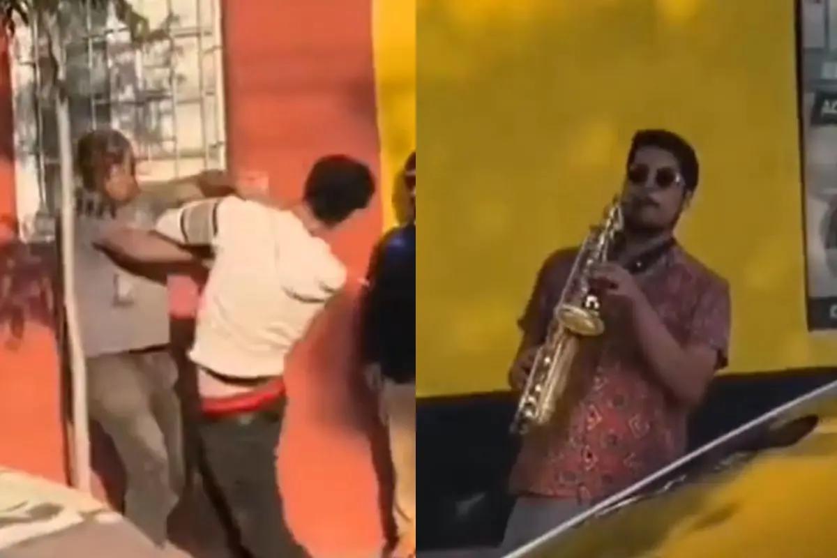 La pelea se produjo en la ciudad de Los Andes, red X