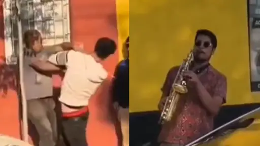 La pelea se produjo en la ciudad de Los Andes, red X