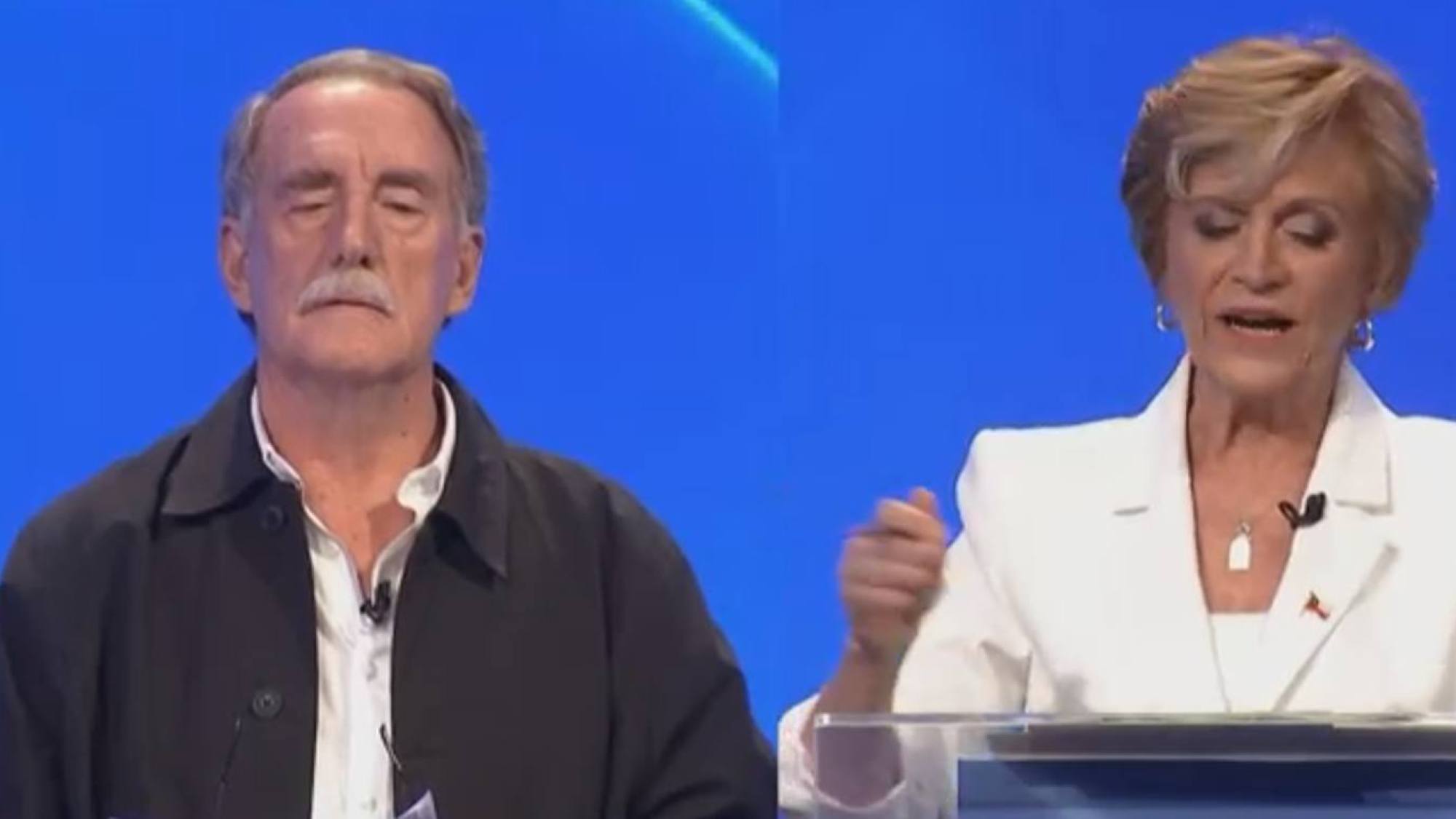 “¿Va a intentar derrocarme?”: Evelyn Matthei enfrentó duramente a Eduardo Artés