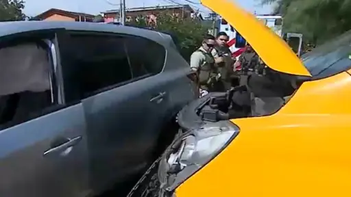El accidente se produjo otra vez en la comuna de Recoleta, red X