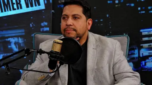 Rodrigo Herrera en el estudio de El Primer WN, Captura