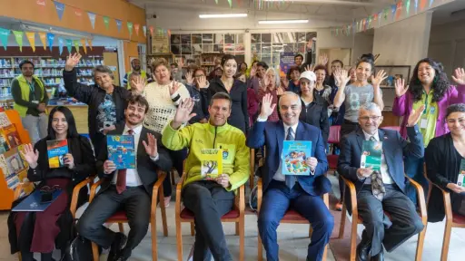 Renca recibió importante donación para su biblioteca, Cedida