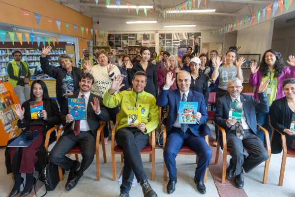 Renca recibió importante donación para su biblioteca ,Cedida