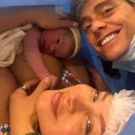 Sabrina Sosa y Joaquín Montecinos recibieron a Gio, Instagram