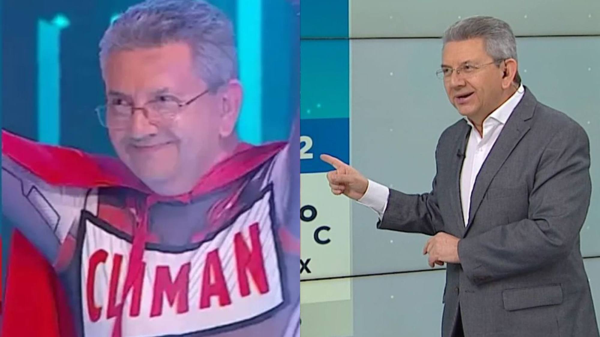 “Saquen eso que está ahí”: Jaime Leyton apareció como “Climan” en medio de su pronóstico en Meganoticias