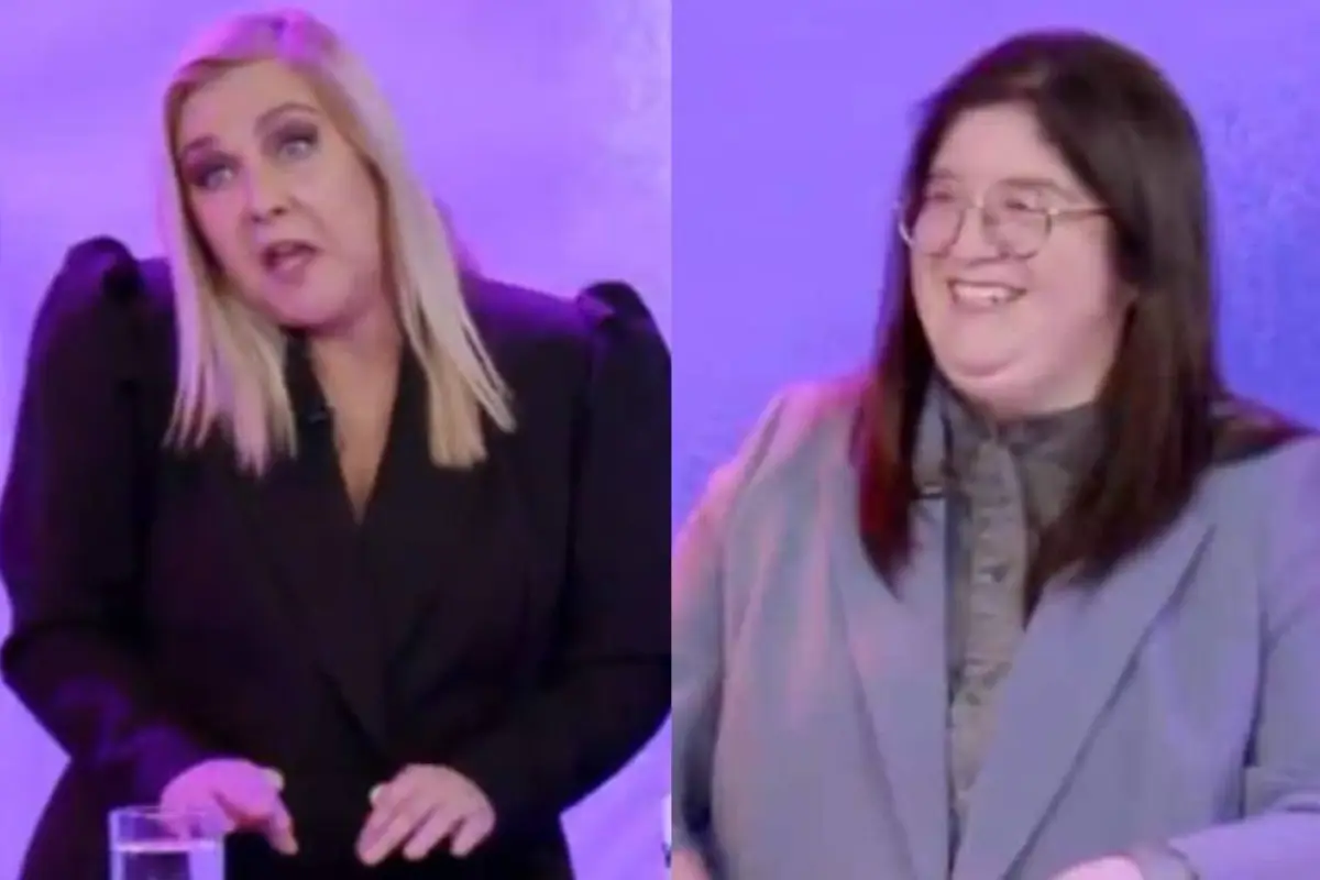 Fuerte cruce entre Pamela Jiles y Valeria Cárcamo, Captura | TV+