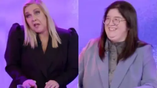 Fuerte cruce entre Pamela Jiles y Valeria Cárcamo, Captura | TV+