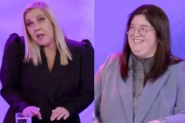 Fuerte cruce entre Pamela Jiles y Valeria Cárcamo ,Captura | TV+
