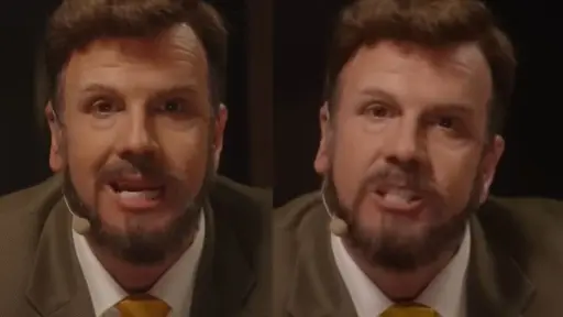 Kramer imitó a Johannes Kaiser, Captura