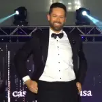 Michael Roldán en importante evento a beneficio, Cedida