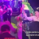 Pelea entre DJ Isi Glock y Diego Pánico , Captura