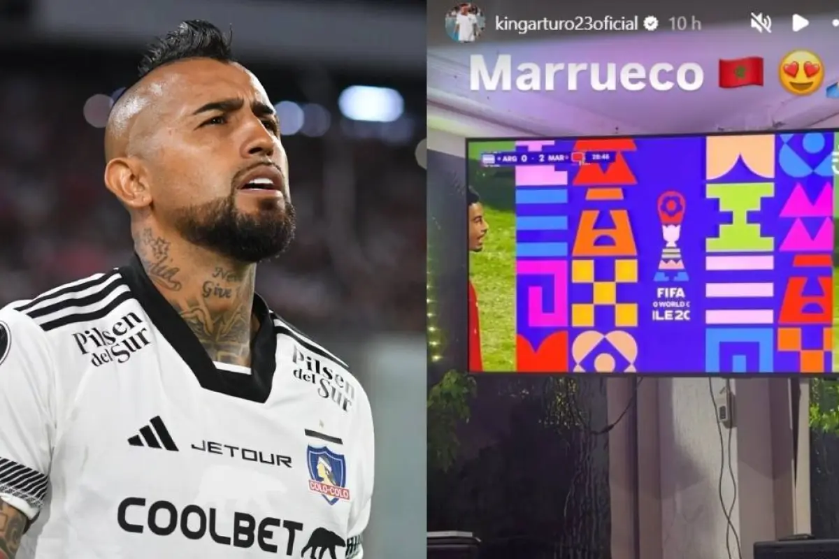 La provocación de Arturo Vidal a los hinchas argentinos, Redes sociales | Referencial