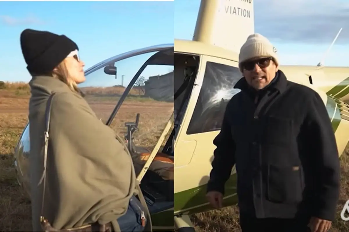 Marcela Vacarezza y Rafael Araneda, Captura de pantalla