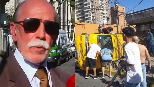 Fatal accidente en Recoleta, Captura