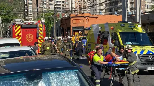 Fatal accidente en pleno corazón de Recoleta, red X