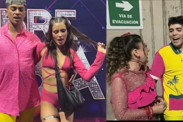 Pia Copello y David Histérico ,La Hora