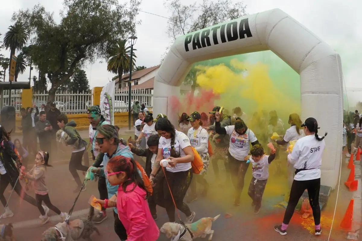 Corrida deportiva para todos en La Florida, Cedida