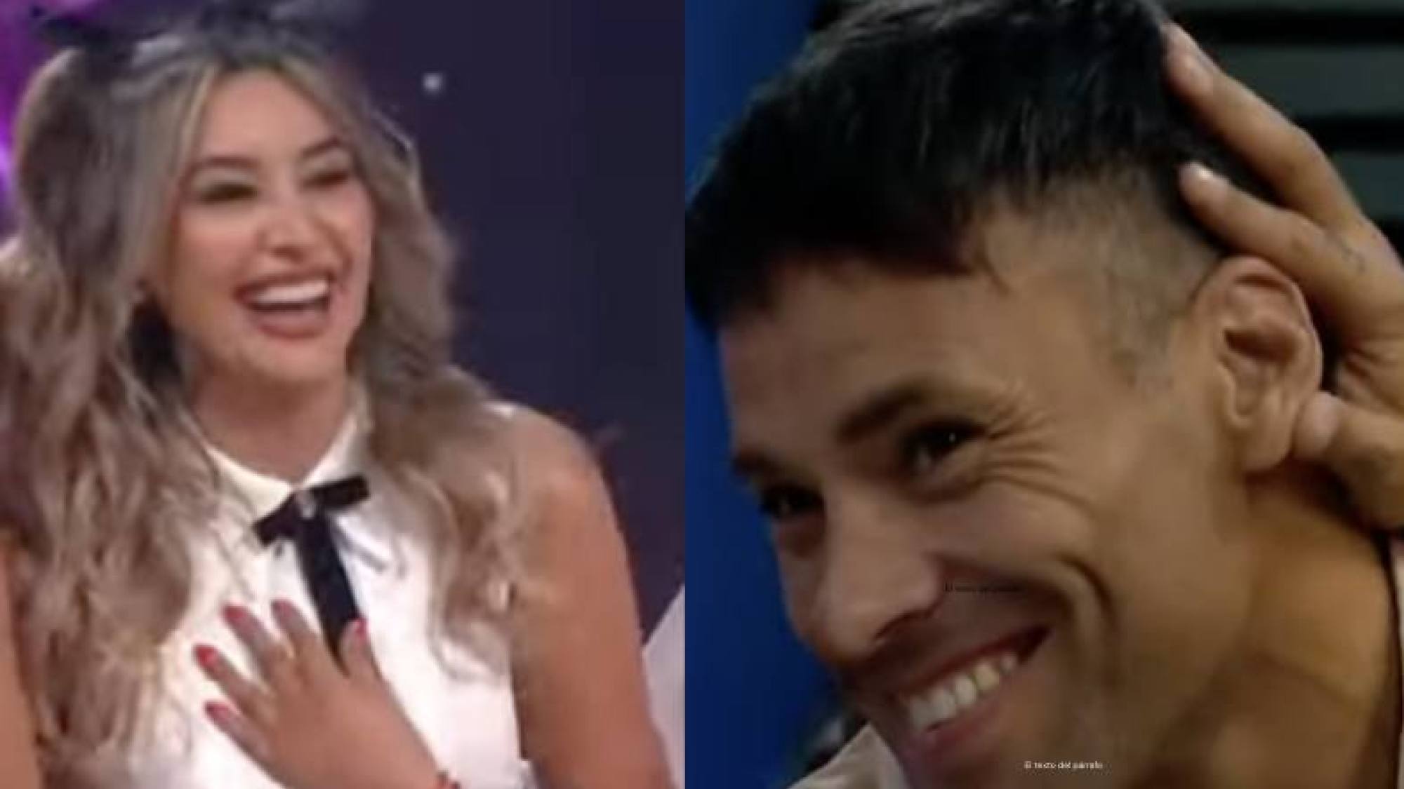 “Abierta a disfrutar”: Camila Andrade debutó en Fiebre de Baile haciéndole ojitos a Claudio Valdivia