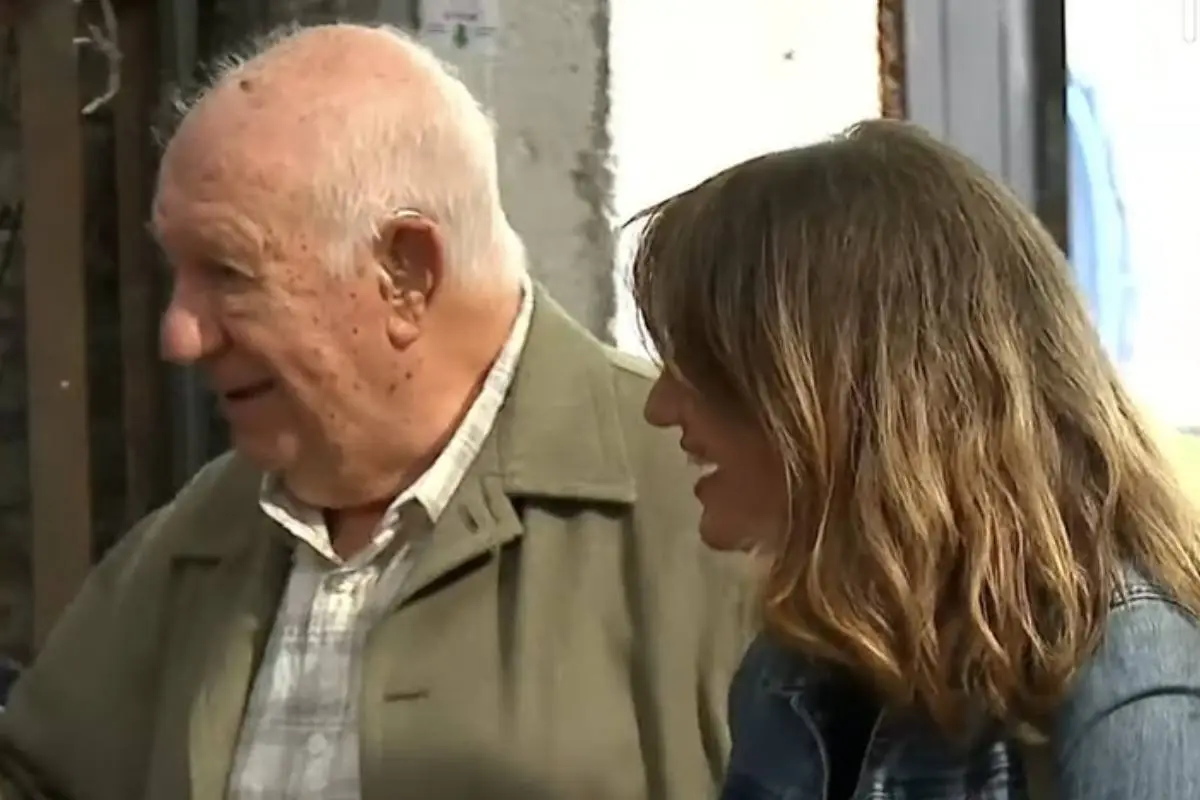Ricardo Lagos votando en el Insuco, Captura de pantalla