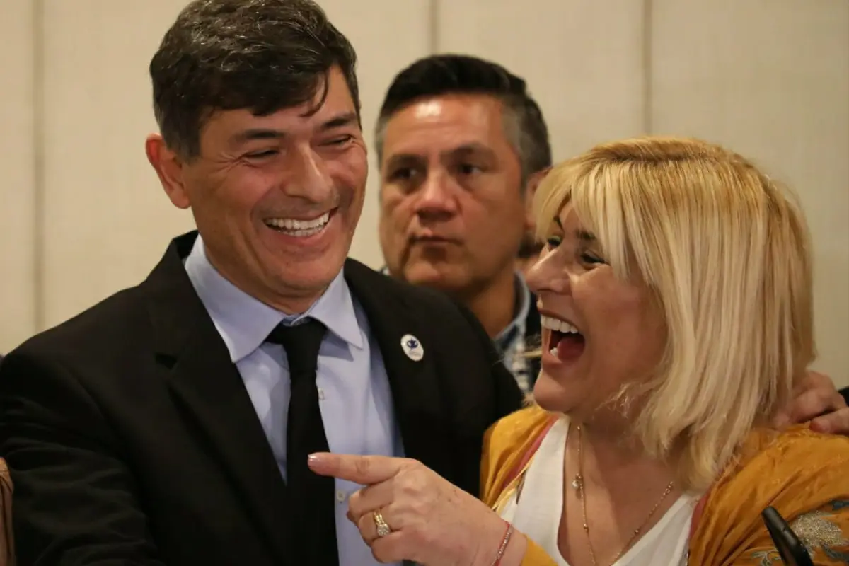 Franco Parisi junto a su hermana Zandra Parisi , Redes sociales | Referencial