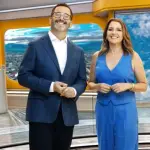 Monserrat Álvarez junto a Eduardo Fuentes en \Buenos días a todos\, red X