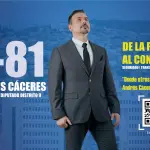 Andrés Cáceres , Cedida