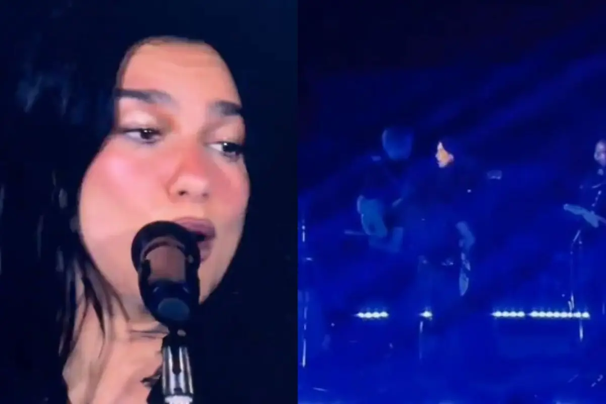 Dua Lipa este miércoles en el Estadio Nacional, Captura