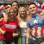 García-Huidobro en el cierre de campaña de Kast, Instagram