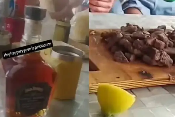 Así fue el insólito carrete al interior de Santiago 1  ,Captura