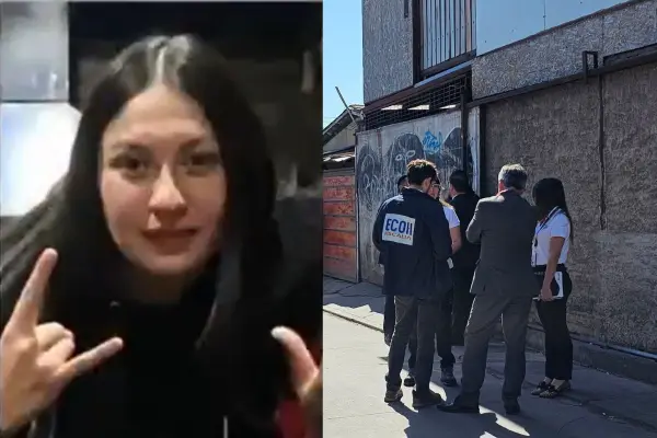 El cuerpo de Valentina Alarcón fue encontrado en La Pintana ,red X