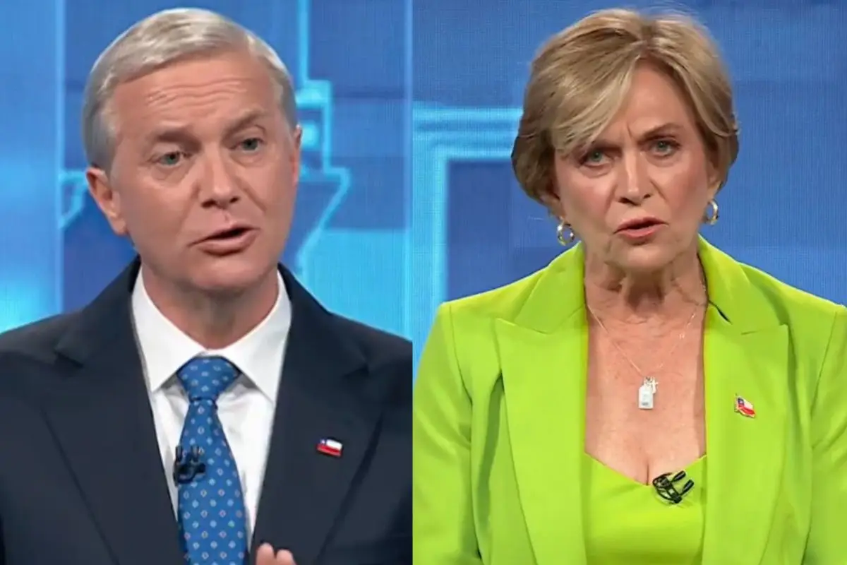 Kast y Matthei en debate Anatel ,Captura