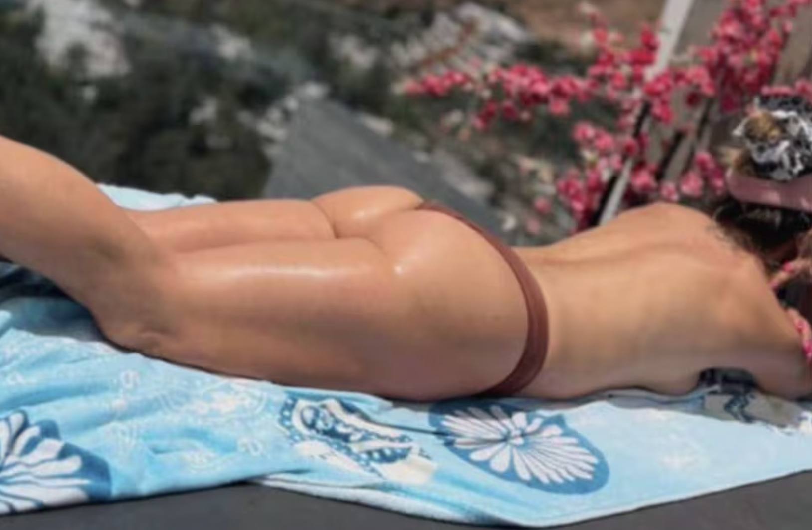 Este fue el inesperado topless de Pancha Merino - Instagram