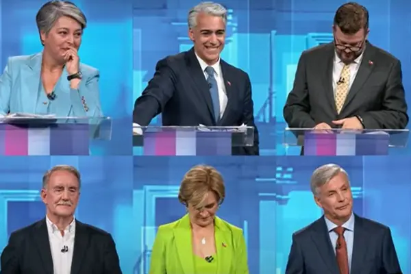 Hoy se realizó el debate presidencial Anatel ,Captura