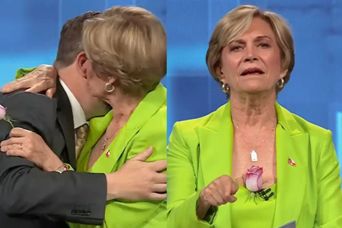 Evelyn Matthei guardó la rosa de Johannes Kaiser, Captura