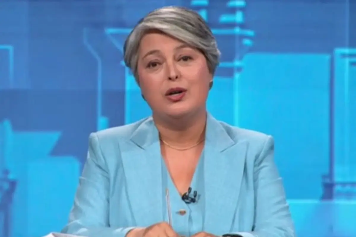 Jeannette Jara durante el debate de Anatel, Captura