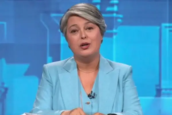 Jeannette Jara durante el debate de Anatel ,Captura