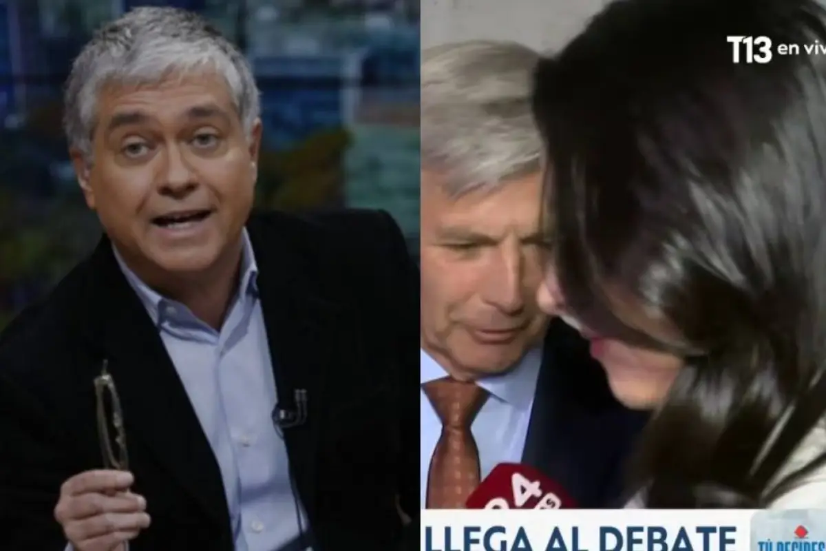El tenso momento entre Iván Valenzuela y periodista de Mega , Captura | Referencial